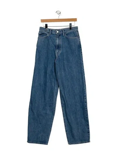 Pre-owned Shaina Mote High-rise Wide Leg Jeans W/ Tags In Blue