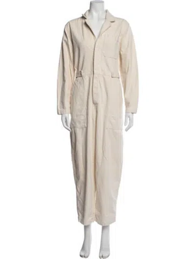 Pre-owned Shaina Mote Jumpsuit In Neutrals