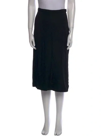 Pre-owned Shaina Mote Knee-length Skirt In Black