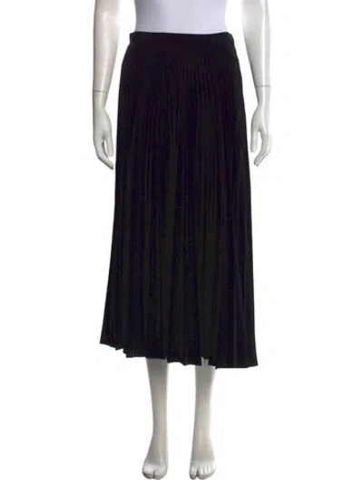 Pre-owned Shaina Mote Midi Length Skirt In Black