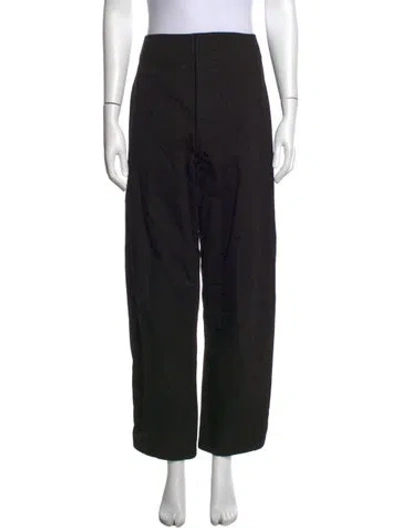 Pre-owned Shaina Mote Wide Leg Pants In Black