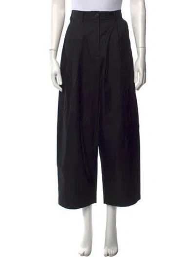 Pre-owned Shaina Mote Wide Leg Pants In Black