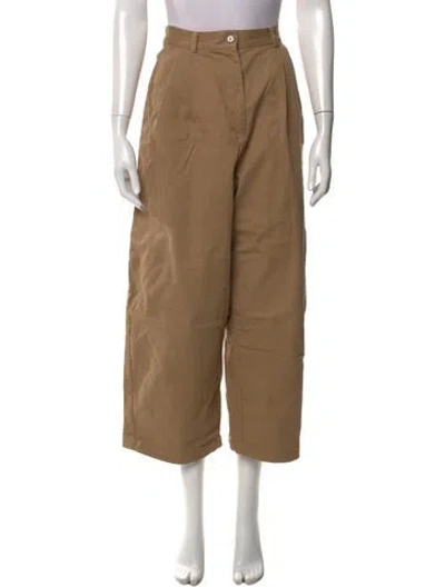 Pre-owned Shaina Mote Wide Leg Pants In Neutral
