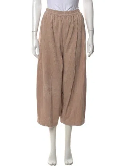 Pre-owned Shaina Mote Wide Leg Pants In Neutrals