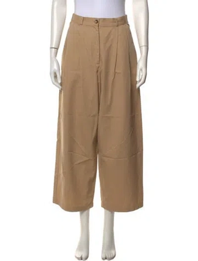 Pre-owned Shaina Mote Wide Leg Pants In Neutrals