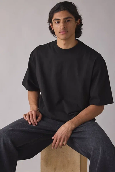 Shaka Wear 7.5oz Drop Shoulder Tee In Black, Men's At Urban Outfitters