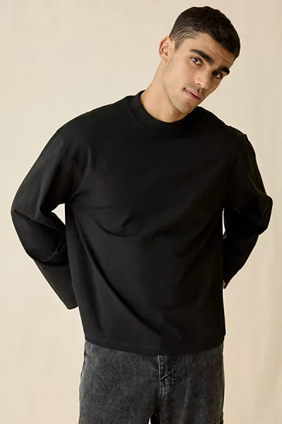Shaka Wear 7.5oz Max Heavyweight Long Sleeve Tee In Black, Men's At Urban Outfitters