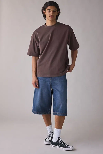 Shaka Wear 9oz Designer Tee In Brown, Men's At Urban Outfitters