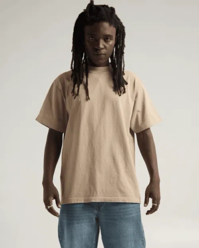 Shaka Wear Max Heavyweight Garment Dye In Oatmeal