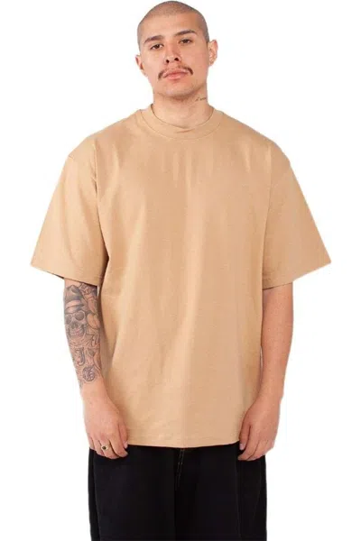 Shaka Wear Max Heavyweight T-shirt In Brown