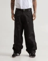 Shaka Wear Nylon Double Knee Pants In Black