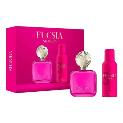 Shakira Kids'  Ladies Fucsia Gift Set Fragrances 8411061085554