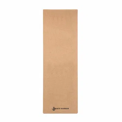 Shakti Warrior Women's Brown Cork Yoga Mat - Aum