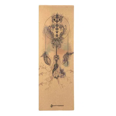Shakti Warrior Women's Brown Cork Yoga Mat - Satya
