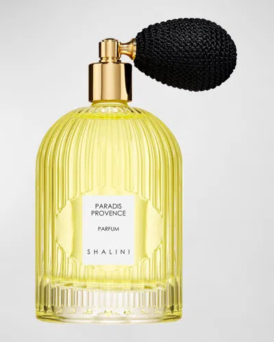 Shalini Parfum Paradis Provence Parfum In Byzantine Glass Flacon W/ Black Bulb Atomizer, 3.4 Oz.