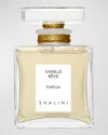 Shalini Parfum Vanille Reve Parfum In Cubique Glass Bottle With Glass Stopper, 1.7 Oz./ 50 ml