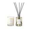 Shamash Candle Studio Neutrals Musk Noir Bold Collection Candle & Reed Diffuser In Neutral