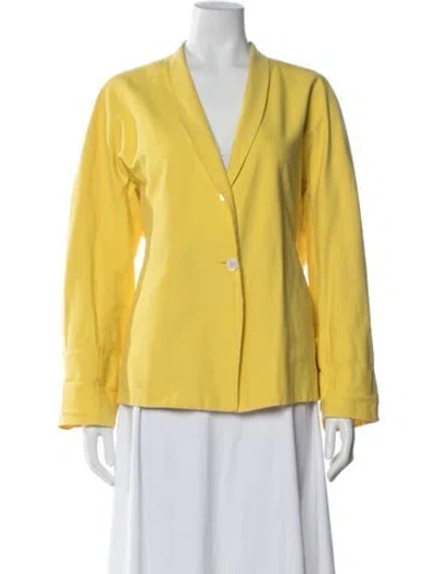 Pre-owned Shamask Blazer In Yellow