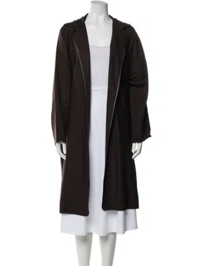 Pre-owned Shamask Cashmere Jacket In Brown