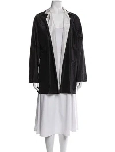 Pre-owned Shamask Silk Coat