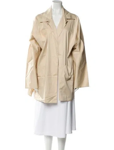 Pre-owned Shamask Striped Jacket In Neutral