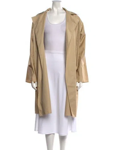 Pre-owned Shamask Trench Coat In Neutral