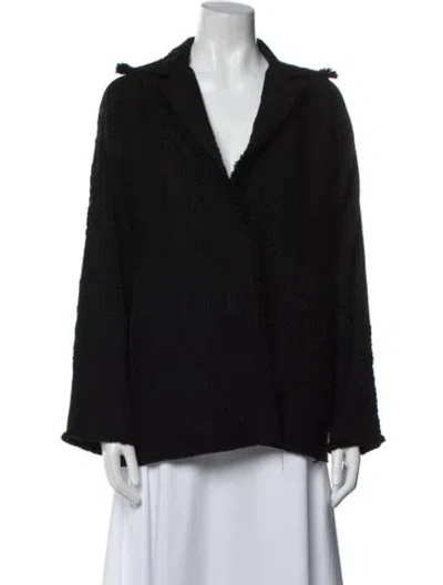 Pre-owned Shamask Wool Blazer In Black