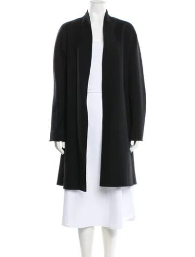 Pre-owned Shamask Wool Coat In Black