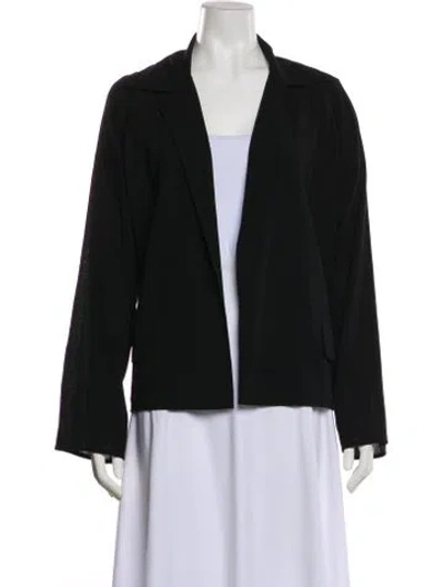 Pre-owned Shamask Wool Evening Jacket In Black