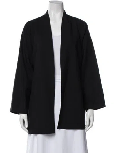 Pre-owned Shamask Wool Jacket In Black