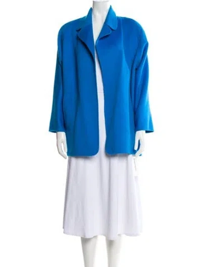Pre-owned Shamask Wool Jacket In Blue