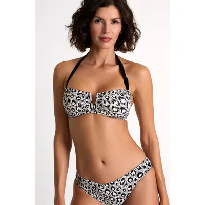 Shan Classic Bandeau Bikini Top In Pattern