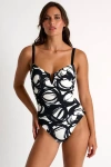 Shan Classic Elegant One-piece In Print