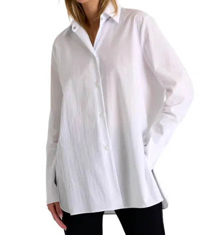 Shan Classic Poplin Shirt In White