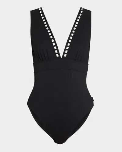 SHAN CUTOUT TANK ONE-PIECE SWIMSUIT