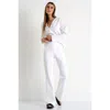 Shan Flared Trouser In White