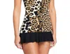 Shan Kawa Cami Swim Top In Kawa Leopard In Multi