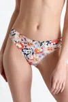 Shan Kyoto Bikini Bottom In Print In Multi