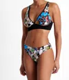 Shan Over The Shoulder Banded Halter Top In 950 Orchid