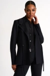 Shan Structured Blazer In Black