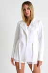 Shan Structured Blazer In White