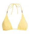 Shan Triangle Bikini Top In Yellow