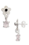 Shana Cave Flower Drop Earrings