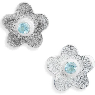 Shana Cave Small Flower Stud Earrings