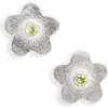 Shana Cave Small Flower Stud Earrings In Periodt