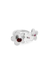 Shana Cave Strawberry Flower Cluster Ring