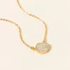 Shana Gulati Sliced Raw Diamond Pebble Necklace