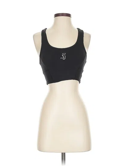 Pre-owned Shane Justin Sports Bra In Black