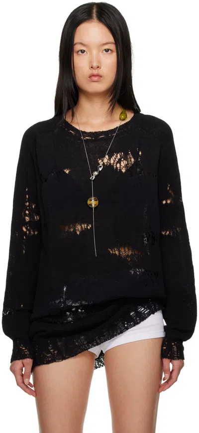 Shang Xia Ssense Exclusive Black Sweater