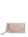 Shanghai Tang Braided Knot Clutch Bag In 粉色